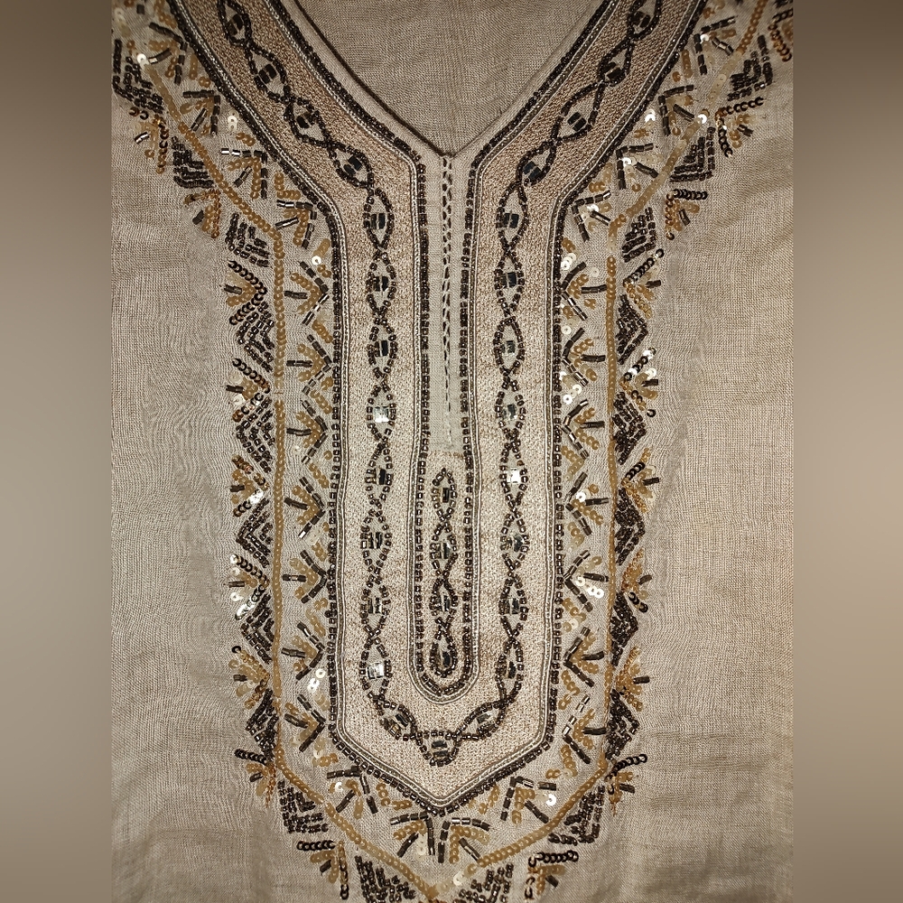 Beige Linen tunic